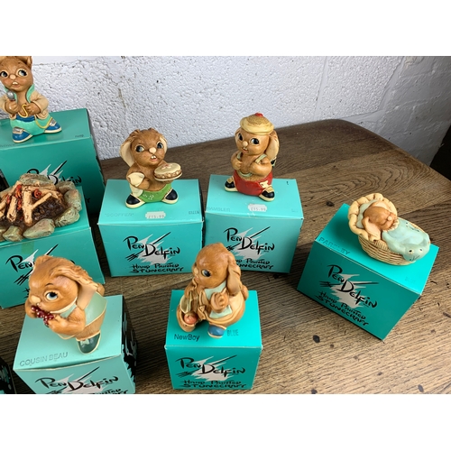 132 - 13 Pendelfin Figures - All boxed - See further pictures for names