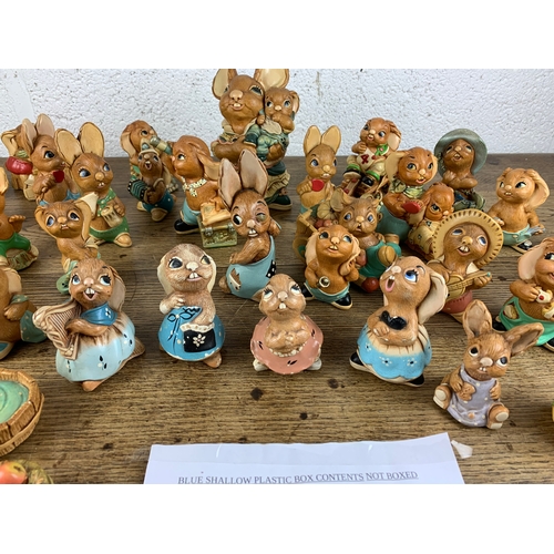 134 - 45 Pendelfin Figures inc. Classic Figures Such as Lucy Pocket, Megan the Harp, Shiner etc.  See Full... 