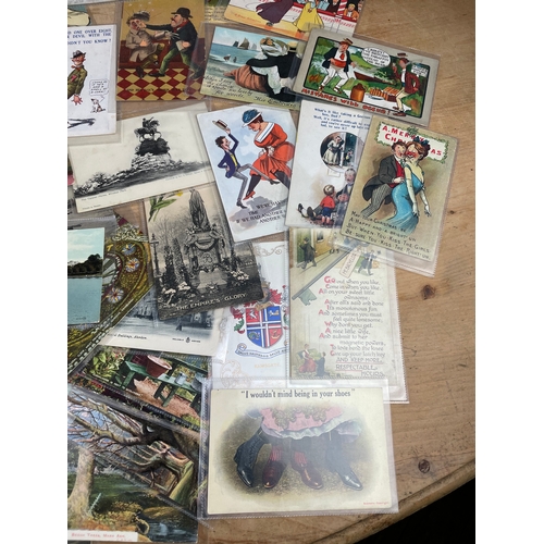 221 - Antique & Vintage Postcards. Many Posted.