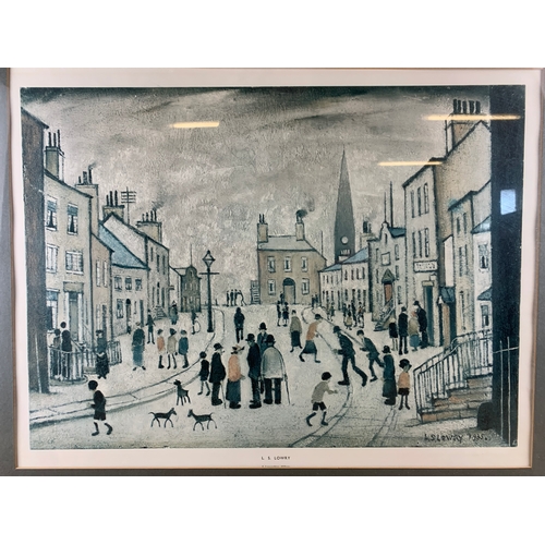 441 - L. S. Lowry Framed Print - A Lancashire Village