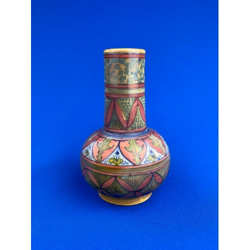 419 - Late 19th / early 20th Century Lustre Vase Marked DR Possibly Italian. Stylistically Similar To Dell... 