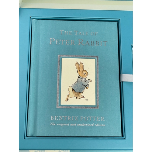 14 - Limited Edition Beatrix Potter Peter Rabbit Silver Proof 50p Fifty Pence Presentation Box With Book ... 