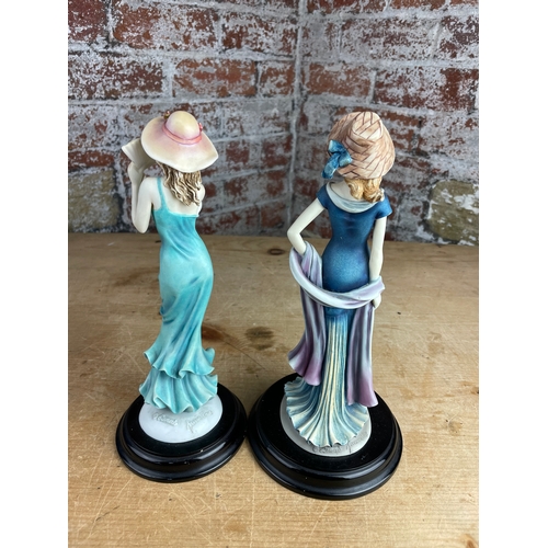 300 - Two Annie Rowe Lady Figurines