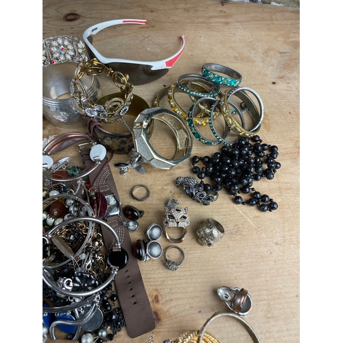 31 - Collection Of Costume Jewellery Inc. Foster Grant Sunglasses