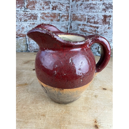 307 - Large Vintage Salt Glazed Stoneware Jug