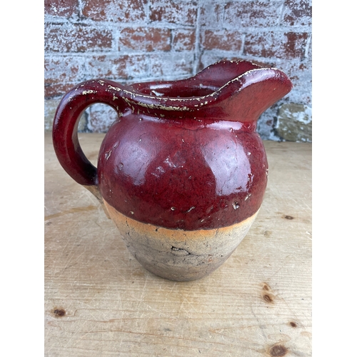 307 - Large Vintage Salt Glazed Stoneware Jug