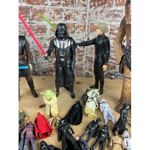 104 - Quantity Of Star Wars Toys & Figures Inc. Weapons & Accessories