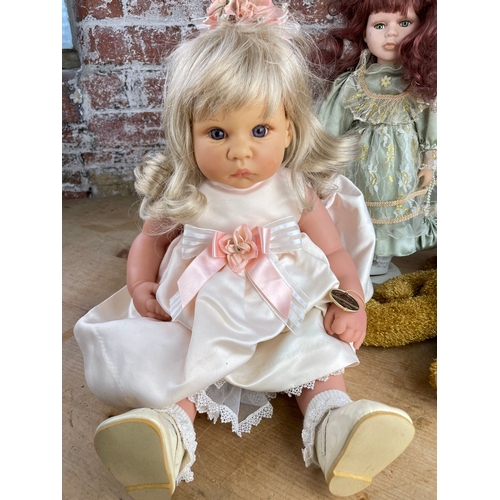 57 - Lee Middleton's Artists Studio Doll. Limited Edition Reva Schick Doll. & Other Toys.