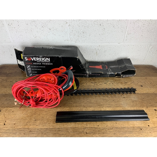 480 - Sovereign 550W 240v Hedge Trimmer