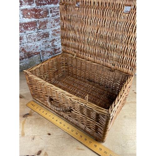 290 - Large Wicker Hamper