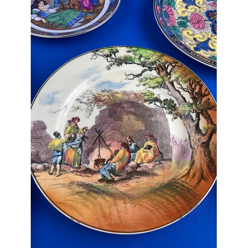 427 - Various Cabinet Plates Inc Royal Doulton The Gipsies