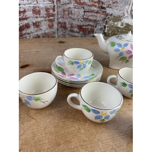 425 - Good Quality, Vintage Hand Painted Small Tea Service