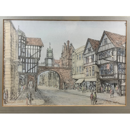 446 - Eastgate Chester Signed Print