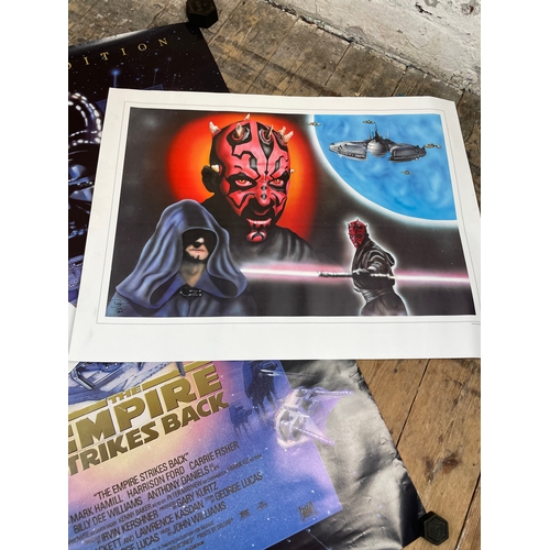 312 - Vintage Star Wars Poster & 2x Limited Edition Signed Prints