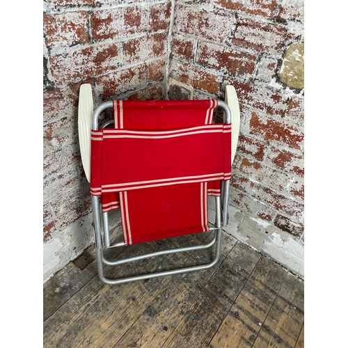 510 - Vintage Aluminium Folding Deck Chair