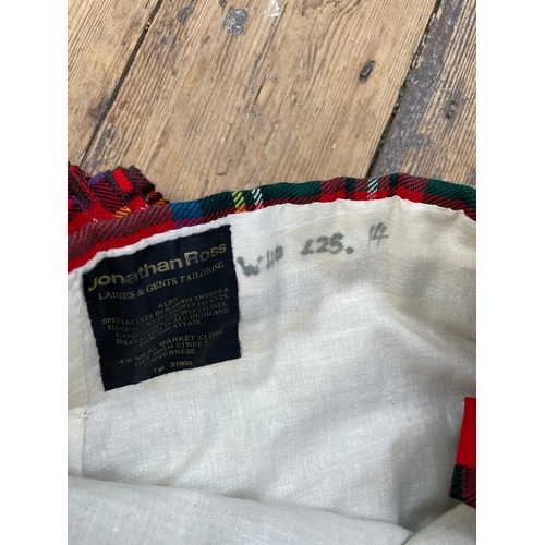 50 - Vintage Jonathan Ross Hand Made Kilt