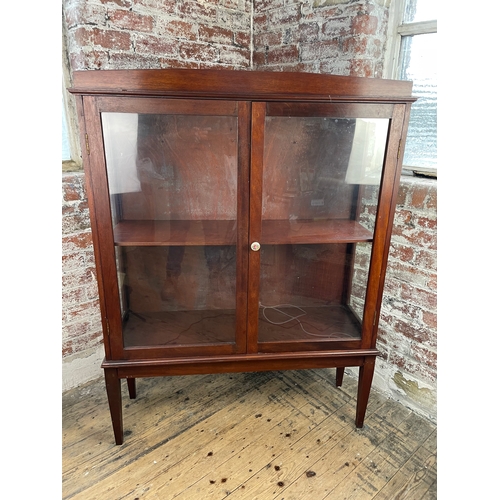 503 - Vintage Wooden Display Cabinet