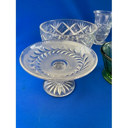 207 - Group Of Vintage & Antique Glassware