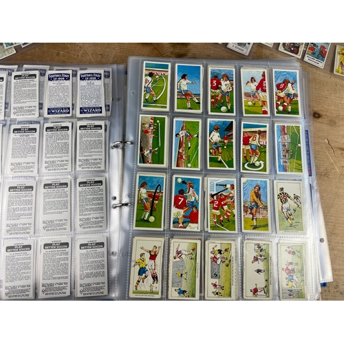 189 - Large Binder Of Collectable Cards. Inc PG Tips, Brooke Bond, Adventure, Wizard, Bassets, Lyons, Horn... 