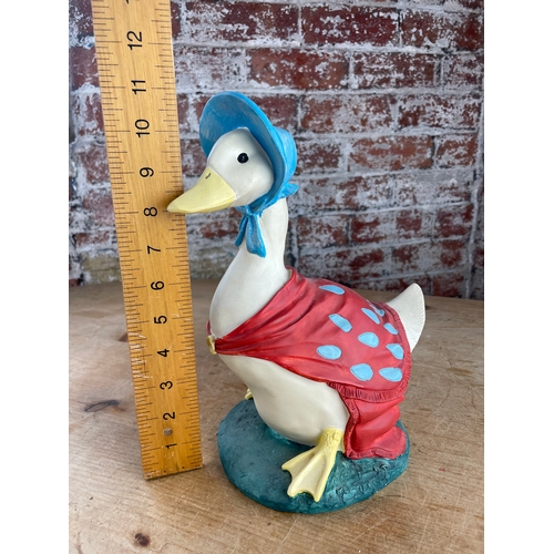 197 - Large Beatrix Potter Jemima Puddle-Duck Figure