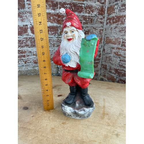 132 - Large Vintage Santa Claus Figure 16