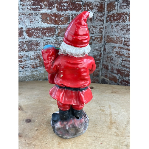 132 - Large Vintage Santa Claus Figure 16