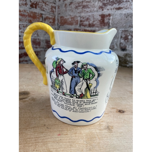 241 - Royal Doulton Nautical Series Sea Shanty Jug