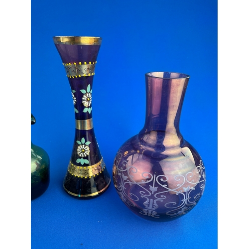 218 - Vintage Art Glass Items Inc. Whitefriars