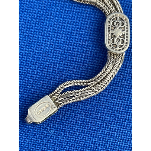 6 - 925 Silver Vintage Bracelet 11g