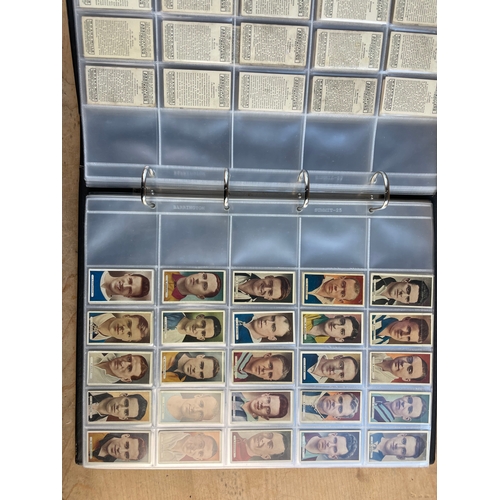 122 - Album of 500 Cigarette Football Cards. See All Photographs.