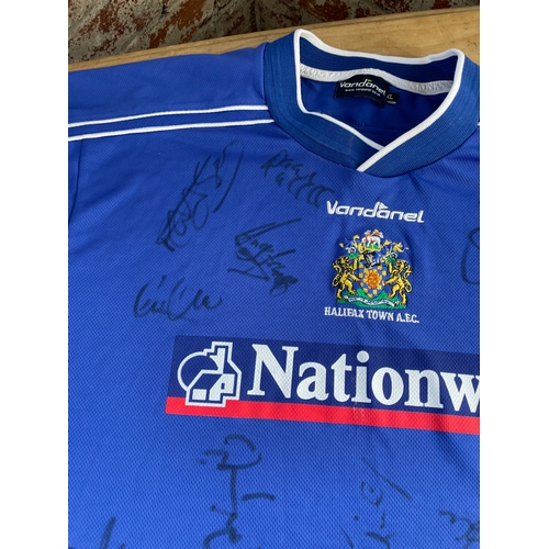 129 - Signed Halifax Town Football Shirt