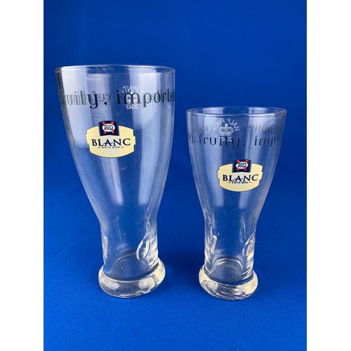 77 - 8 Kronenbourg 1664 Pint Glasses - Breweriana Advertising Interest