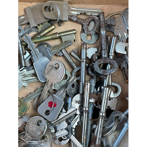 83 - Box Of Vintage Keys