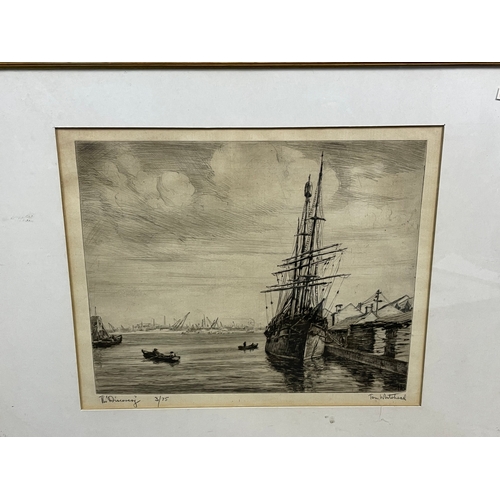 367 - Tom Whitehead Signed Etching The Discovery 3/75