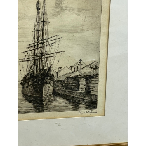 367 - Tom Whitehead Signed Etching The Discovery 3/75