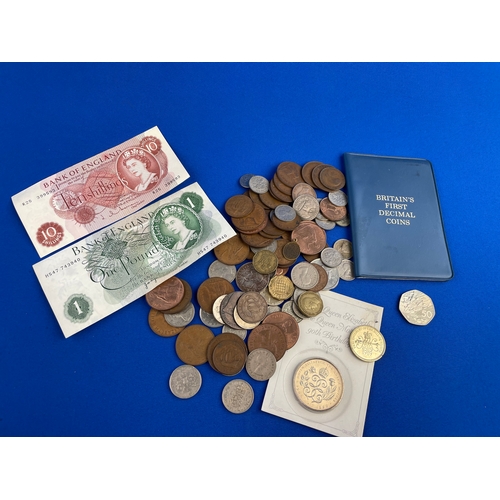 361 - Antique, Vintage & Collectable Coins & Currency. Inc £5 Coin, £2 Coin etc.