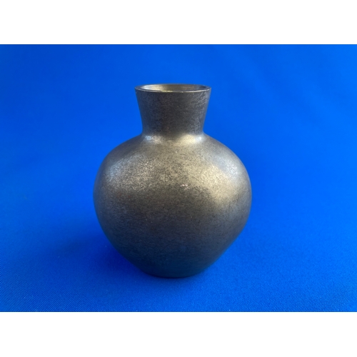 399 - Just Andersen Pewter Vase Denmark No 1522