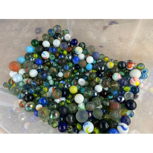 64 - Large Quantity Of Vintage Marbles