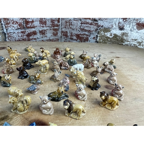 385 - Large Quantity Of Wade Whimsies & Other Miniature Figures