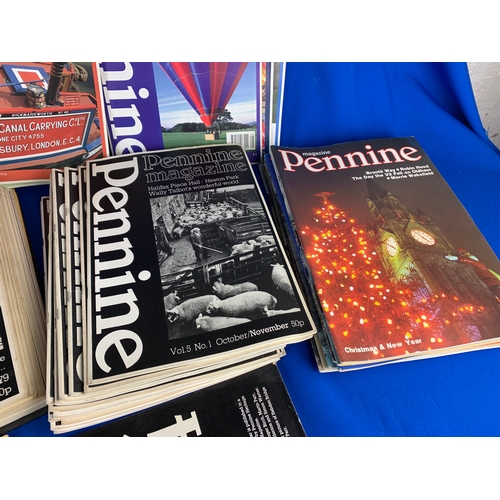 277 - Large and Comprehensive Collection of the rare Pennine Magazine inc. The first editions in binders r... 