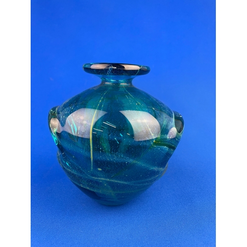 149 - Michael Harris, Mdina 1970s Glass Vase