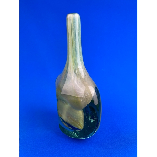 150 - Mdina 1970s Facet Cut Lollipop Vase