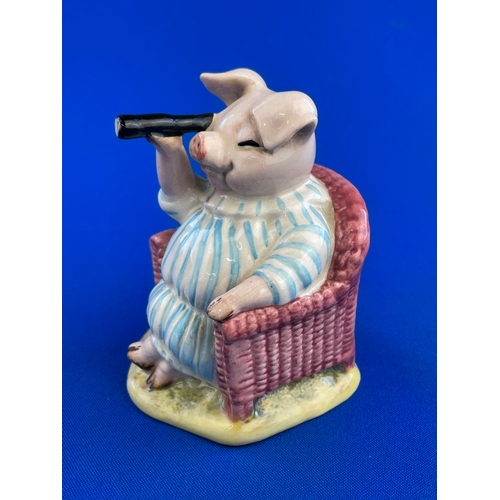 227 - Beswick Beatrix Potter Figure Little Pig Robinson Spying