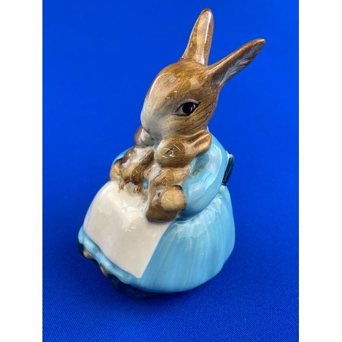 229 - Beswick Beatrix Potter Figure Mrs Rabbit & Bunnies