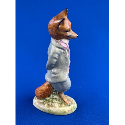 237 - Beswick Beatrix Potter Figure Foxy Whiskered Gentleman