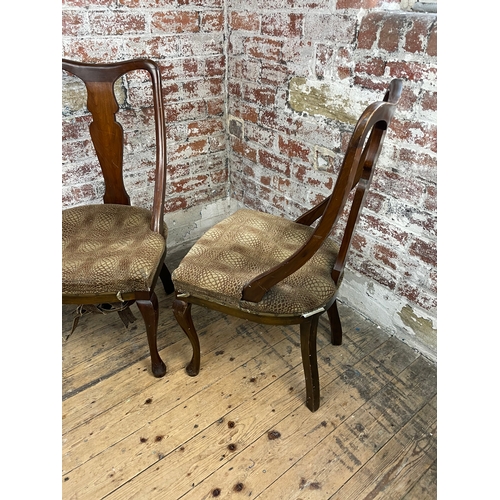 482 - Two Sturdy Victorian Dining Chairs For Restoration