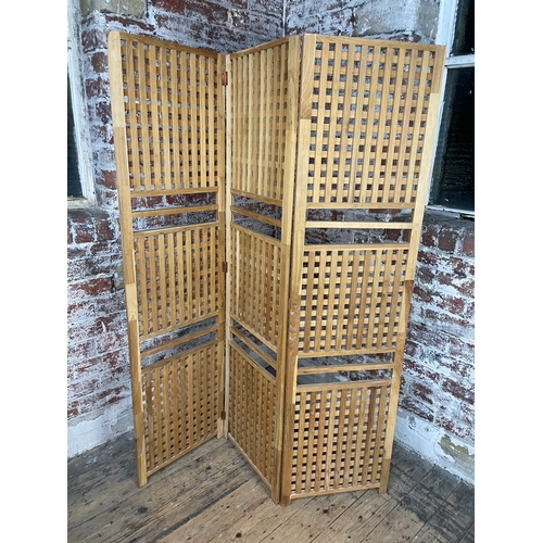 477 - Solid Wood Room Divider / Screen