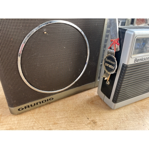 108 - Two Vintage Radios. Grundig & Benkson