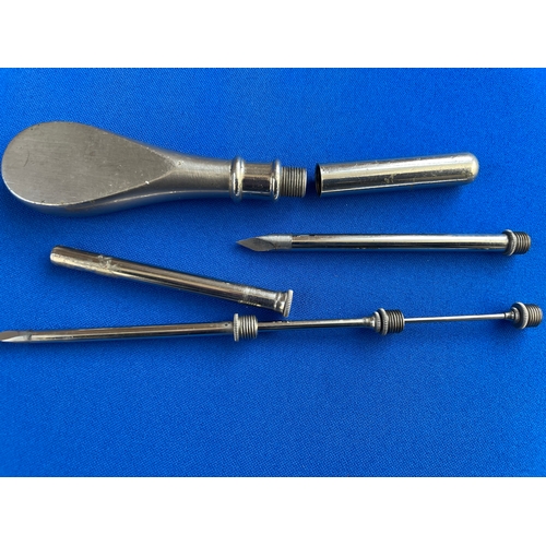 120 - Vintage Veterinary Trocar, Cannula Set.