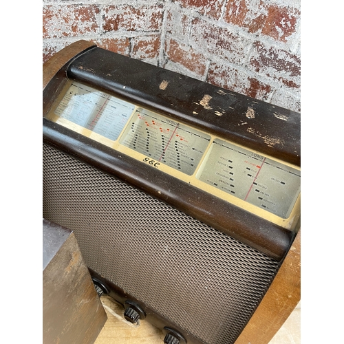 162 - Two Vintage GEC Valve Radios